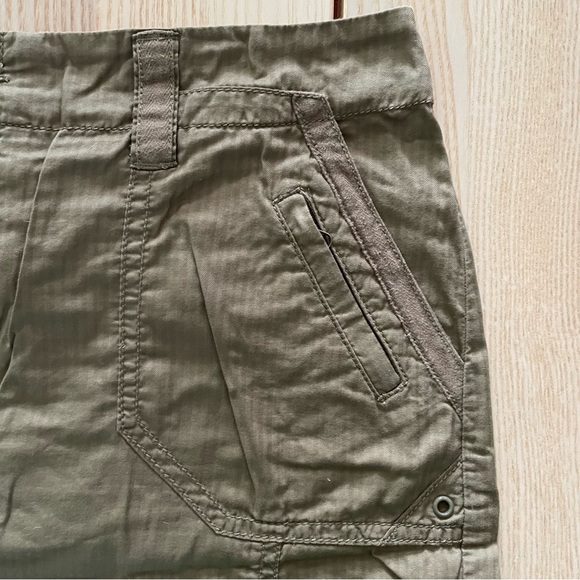 Hei Hei mini skirt sz 12 cargo pockets olive anthropologie urban outfitters - Picture 8 of 12